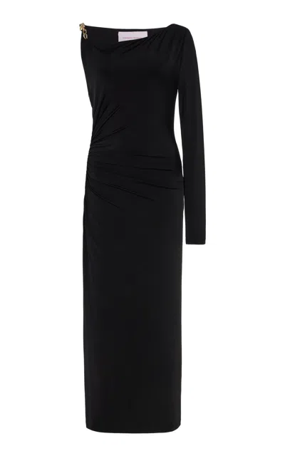 Carolina Herrera One-shoulder Matte Jersey  Dress