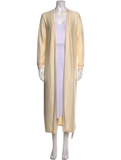 Pre-owned Carolina Herrera Open Front Sweater In Neutrals