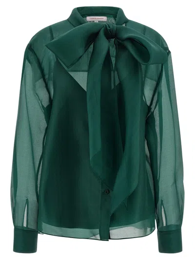 CAROLINA HERRERA ORGANZA BLOUSE