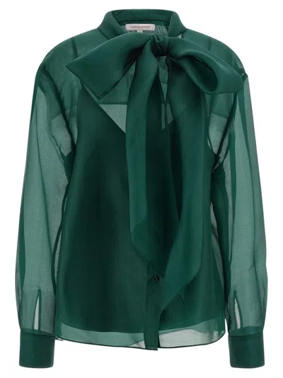 CAROLINA HERRERA ORGANZA BLOUSE