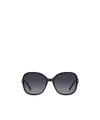 Carolina Herrera Oversize-frame Sunglasses In Black