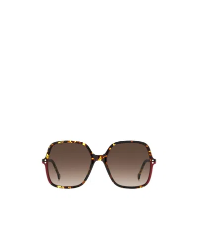 Carolina Herrera Oversize-frame Sunglasses In Brown