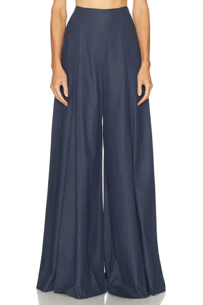 Carolina Herrera Palazzo Pant In Blue