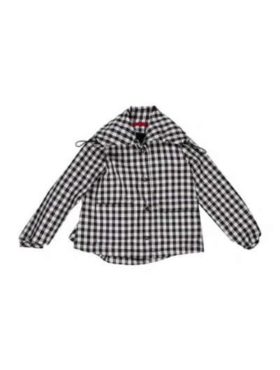 Pre-owned Carolina Herrera Patterned Jacket In Black