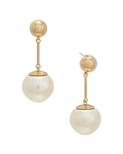 Carolina Herrera Pearl Drop Earrings In Multi
