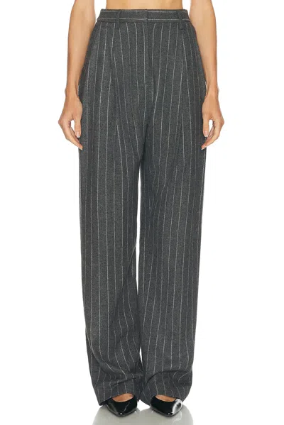 Carolina Herrera Pleated Pant In Gray