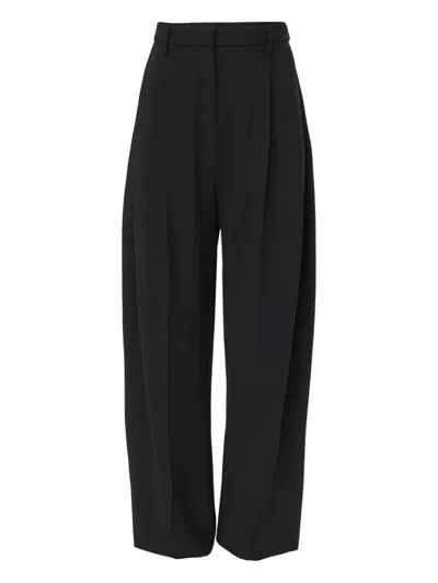 Carolina Herrera Pleated Trousers In Black
