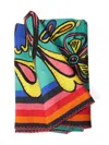 Carolina Herrera Rianna Nina Printed Scarf In Multi