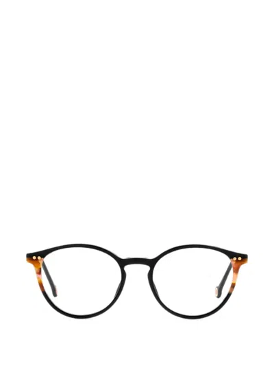 Carolina Herrera Round-frame Glasses In Black
