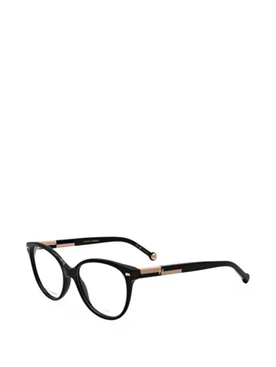 Carolina Herrera Round-frame Glasses In Red