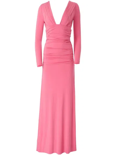 CAROLINA HERRERA RUCHED GOWN