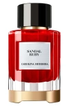Carolina Herrera Sandal Ruby Eau De Parfum In Transparent