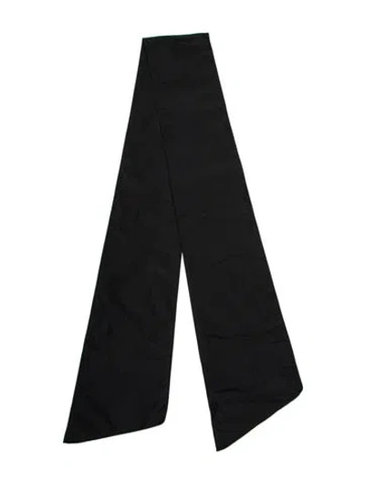 Pre-owned Carolina Herrera Scarf W/ Tags In Black