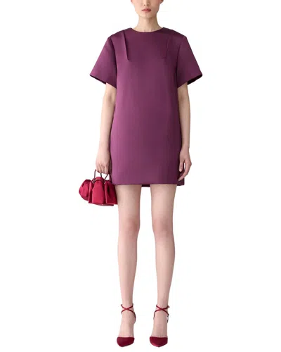 Carolina Herrera Shift Dress In Purple