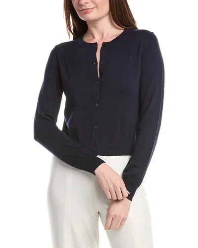 Carolina Herrera Silk-blend Cardigan In Black