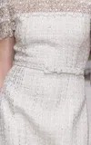 Carolina Herrera Skinny Belt In White