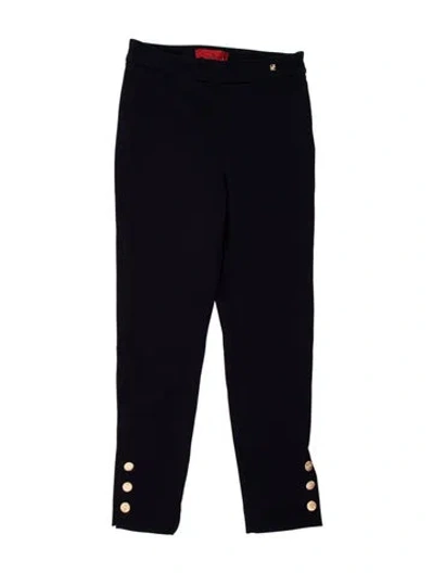 Pre-owned Carolina Herrera Skinny Leg Pants In Blue