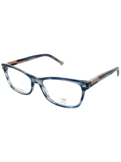 Carolina Herrera Sleek Women's Eyeglasses Design 0160 In Blue