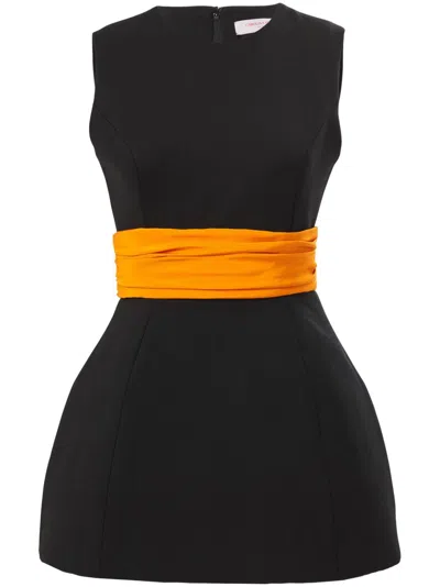 CAROLINA HERRERA SLEEVELESS CUMMERBUND TOP