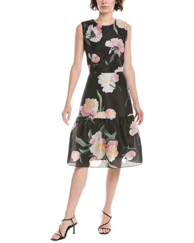 CAROLINA HERRERA CAROLINA HERRERA SLEEVELESS SILK DRESS