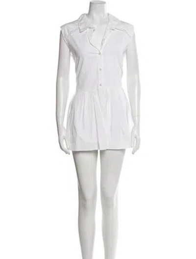 Pre-owned Carolina Herrera Sleeveless Tunic In Multi