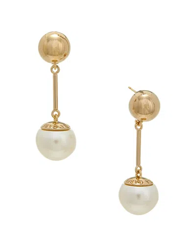 Carolina Herrera Small Pearl Drop Earrings In Multi
