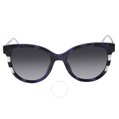 Carolina Herrera Smoke Gradient Cat Eye Ladies Sunglasses Shn623m 0l93 53 In Black