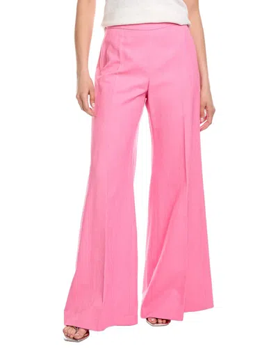 Carolina Herrera Solid Wide-leg Pant In Multi