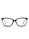 Carolina Herrera Square-frame Glasses In Black