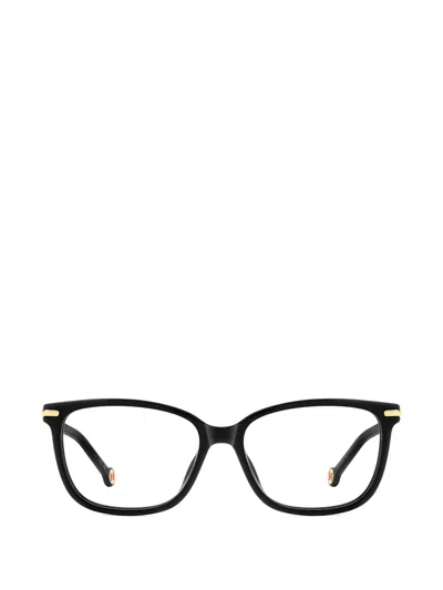 Carolina Herrera Square-frame Glasses In Black