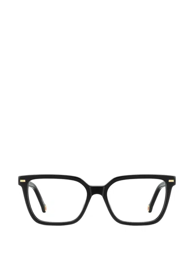 Carolina Herrera Square-frame Glasses In Black