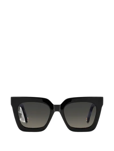 Carolina Herrera Square-frame Glasses In Black
