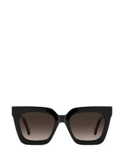 Carolina Herrera Square-frame Glasses In Black