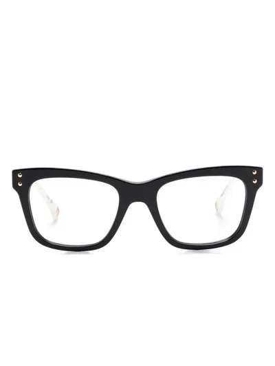 Carolina Herrera Square-frame Glasses In Black