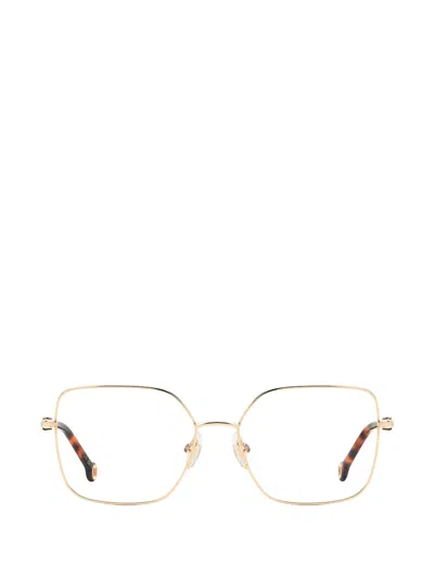 Carolina Herrera Square-frame Glasses In Neutral
