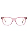 Carolina Herrera Square-frame Glasses In Pink
