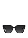 Carolina Herrera Square-frame Sunglasses In Black