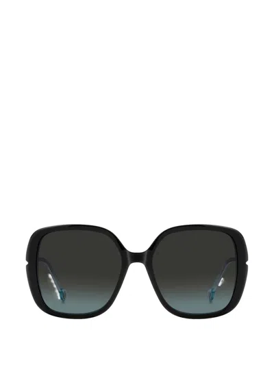 Carolina Herrera Square-frame Sunglasses In Blue