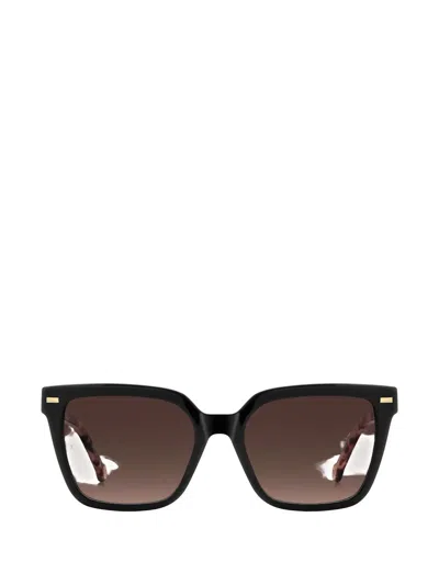 Carolina Herrera Square-frame Sunglasses In Brown