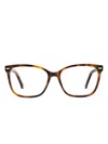 Carolina Herrera Square-frame Tortoiseshell Glasses In Brown