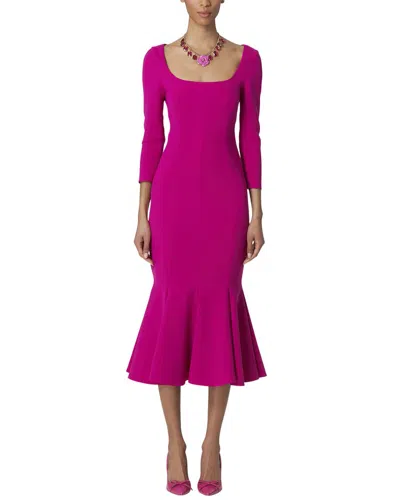 open lace back dress Buy FSL Wine Red Peplum Bodycon Midi Dress