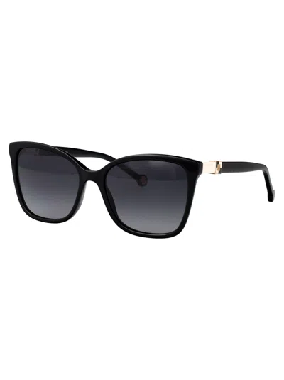 CAROLINA HERRERA CAROLINA HERRERA SQUARED SUNGLASSES HER 0273/S 807