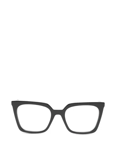 Carolina Herrera Square-frame Glasses In Black