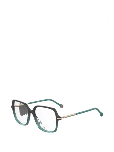Carolina Herrera Square-frame Glasses In Green