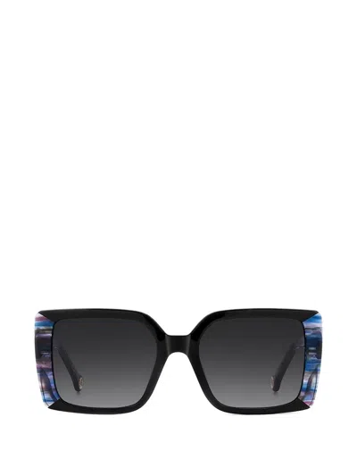 Carolina Herrera Square-frame Sunglasses In Multi