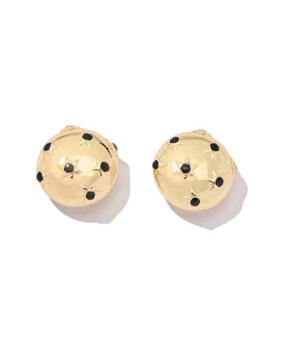 CAROLINA HERRERA CAROLINA HERRERA STARBURST DOME CLIP-ON EARRINGS