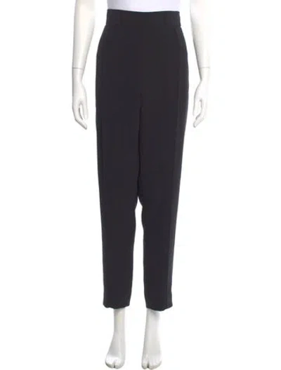 Pre-owned Carolina Herrera Straight Leg Pants W/ Tags In Black
