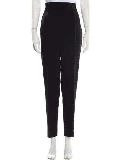 Pre-owned Carolina Herrera Straight Leg Pants W/ Tags In Black