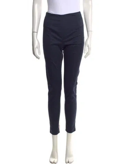 Pre-owned Carolina Herrera Straight Leg Pants W/ Tags In Blue