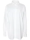 Carolina Herrera Hemd Mit Spitzem Kragen In Weiss